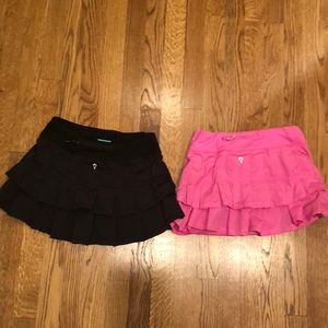 Ivivva size 12 set the lace skirt